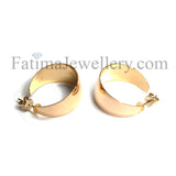 Earrings - Gold Hoops